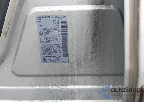 2014 Nissan Pathfinder Sv from USA, damaged, VIN 5N1AR2MMXEC611206